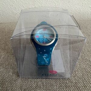 Escada island kiss watch poly rare dead stock NIB woman’s